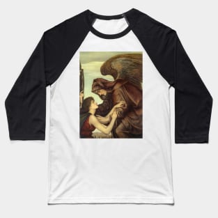 Angel of Death by Evelyn De Morgan Baseball T-Shirt